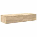 Wandschap Sonoma Eiken 100cm | Retourdeal | 46% Korting!, Ophalen of Verzenden, Nieuw