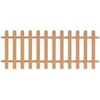 vidaXL Hek 200x80 cm HKC, Tuin en Terras, Tuinhekken en Hekwerk, Verzenden, Nieuw