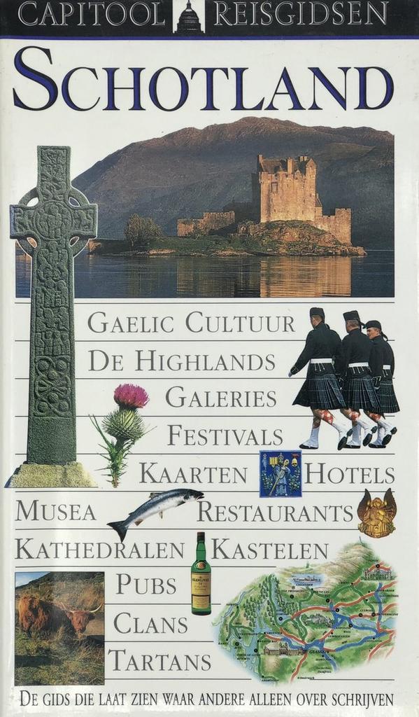 CAPITOOL REISGIDS SCHOTLAND 9789041018397 Juliet Clough, Boeken, Reisgidsen, Zo goed als nieuw, Verzenden