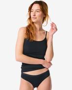 HEMA Damesslip perfect comfort katoen zwart, Verzenden, Zwart
