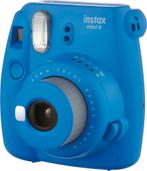 Fujifilm Instax Mini 9 Camera - Donker Blauw (Cobalt Blue), Zo goed als nieuw, Verzenden