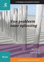 Van probleem naar oplossing set TB + WB / Therapeutenboek, Boeken, Verzenden, Zo goed als nieuw, Frederik Boone