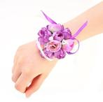 Polscorsage Paars elastisch klaar, Ophalen of Verzenden, Nieuw