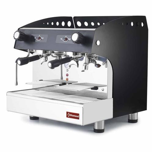 Diamond Koffiemachine | 2 Groepen | Half Automatisch | Zwart, Zakelijke goederen, Horeca | Overige, Ophalen of Verzenden