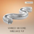 Flexibel rookkanaal ( dubbellaags ! ) bij 123rookkanaal, Huis en Inrichting, Kachels, Ophalen of Verzenden, Nieuw, Hout, Vrijstaand