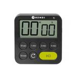 Kookwekker of Timer  - zwart - Hendi - 582039, Verzenden