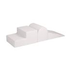 Witte foam blokken set van zachte teddystof – 3-delig kin., Kinderen en Baby's, Speelgoed | Educatief en Creatief, Ophalen of Verzenden