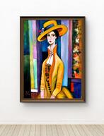 Denis Mihai (1969) - Lady in yellow