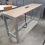 Inofec hoge vergadertafel - 104x200x60 cm (met elektra conso, Huis en Inrichting, Tafelonderdelen, Ophalen of Verzenden, Nieuw