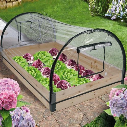 HI Broeikas met houten frame 120x80x50 cm (Overige), Huis en Inrichting, Overige Huis en Inrichting, Nieuw, Verzenden