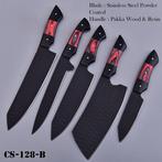 Keukenmes - Chefs knife - Pakkawood en hoogwaardig staal, Antiek en Kunst