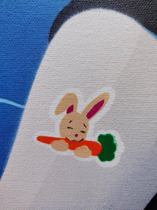 Adey - Enfantillages, Antiek en Kunst, Kunst | Schilderijen | Modern