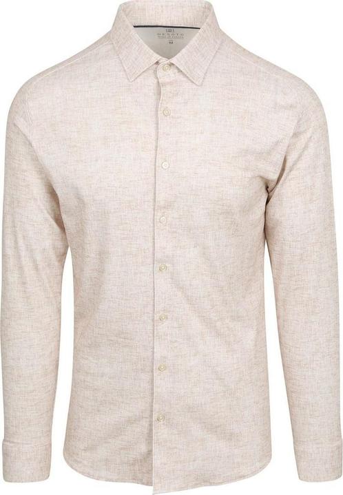 Desoto Overhemd Monochrome Beige maat L Heren, Kleding | Heren, Overhemden, Beige, Nieuw, Verzenden