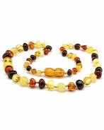 Barnsteen kinder kettinkje - multi colour (38 cm), Sieraden, Tassen en Uiterlijk, Nieuw