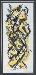 Theo Wolvecamp (1925-1992) - Abstracte compositie, Antiek en Kunst