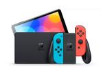 Nintendo Switch OLED - Handheld - 7 inch OLED-scherm - Blauw, Verzenden, Zo goed als nieuw
