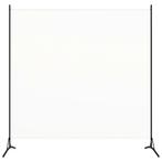 Wit Kamerscherm 175cm | Retourdeal | Interieur Koopje!, Ophalen of Verzenden, Nieuw