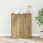 vidaXL Dressoir Artisan Eiken 60x31x70 cm Engineered Wood, Verzenden, Nieuw, Overige houtsoorten