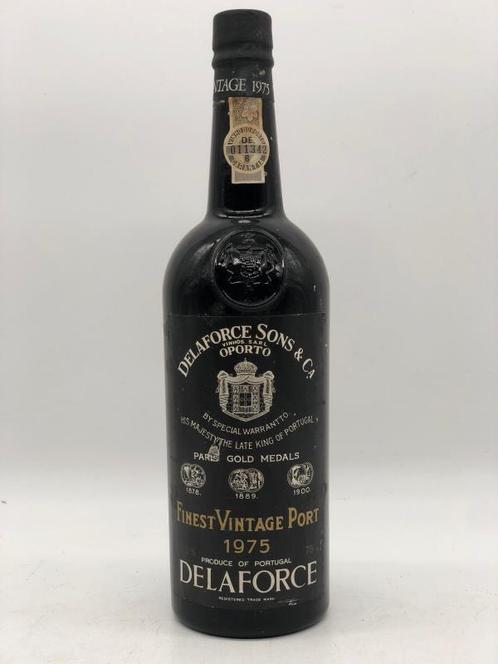 1 x 75cl Delaforce 1975 Vintage Port (Douro, rood) (rood), Verzamelen, Wijnen, Overige gebieden, Port, Nieuw, Ophalen of Verzenden