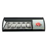 HCB Sushivitrine - 5 x 1/3 GN - 130 cm - 230V, Verzenden, Nieuw in verpakking, Koelen en Vriezen