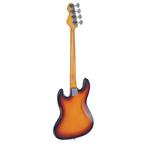 Vintage V74MRJP JP Tribute fretless Bass Distressed Sunburst, Muziek en Instrumenten, Verzenden, Nieuw