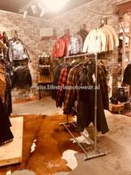 Dames of heren retro motorjas met een vintage oldschool look, Motoren, Kleding | Motorkleding, Nieuw met kaartje, Jas | leer, Heren