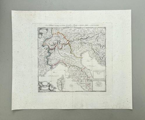 Italië - Noord- en midden Italië, Corsica, Zwitserland;, Boeken, Atlassen en Landkaarten