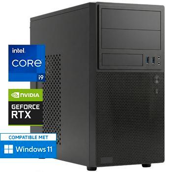 Intel Core i9 12900F met GeForce RTX 3050 - 32GB RAM - 1000G, Computers en Software, Desktop Pc's