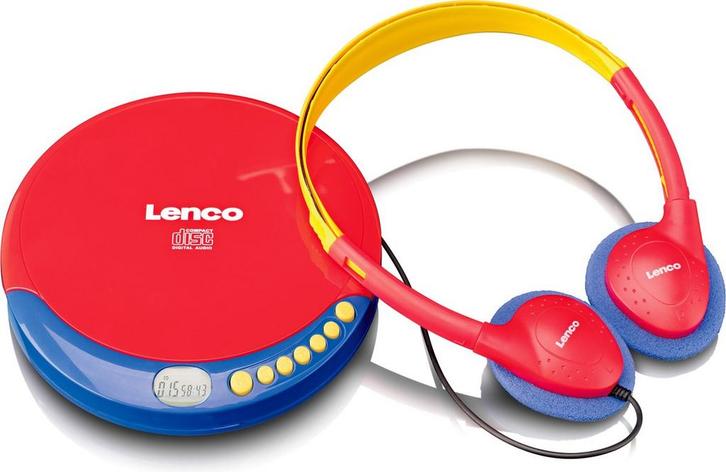 Lenco CD-021KIDS - Draagbare Discman voor Kinderen met Hoofd, Audio, Tv en Foto, Mp3-spelers | Overige merken, Zo goed als nieuw