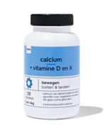HEMA Calcium + vitame D en K 120 stuks, Verzenden, Nieuw