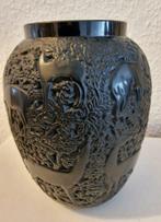 Lalique - Balustervaas - Biches black - Kristal, Antiek en Kunst