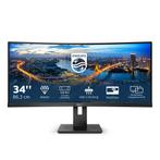 34 Philips 346B1C Curved/UWQHD/DP/HDMI/USB-C (Monitoren), Computers en Software, Monitoren, Ophalen of Verzenden, Nieuw, Quad HD (2K)