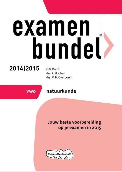 Examenbundels Vwo natuurkunde 2014/2015 9789006080834, Boeken, Schoolboeken, Gelezen, Verzenden