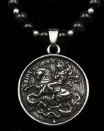 Saint Georges en Obsidian: strijdersschild & overwinning op, Antiek en Kunst