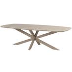 Nevada low dining tuintafel 250x105xH69 cm deens ovaal, Tuin en Terras, Ophalen of Verzenden, Nieuw