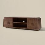 *WOONWINKEL* Houten Tv-meubel Met Ronde Hoeken, Verzenden, Nieuw