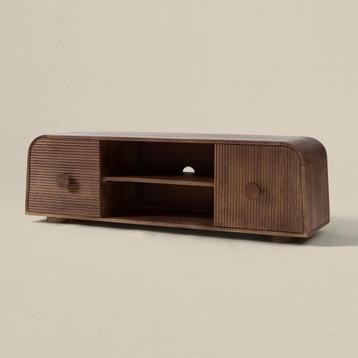 *WOONWINKEL* Houten Tv-meubel Met Ronde Hoeken beschikbaar voor biedingen