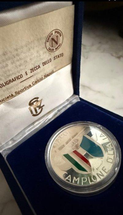 Napoli 1° Scudetto - Italiaanse voetbal competitie - Diego, Verzamelen, Overige Verzamelen