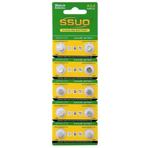 SSUO - Horloge Batterij - SR626SW - AG4 - 377 - 1.55V - 10, Sieraden, Tassen en Uiterlijk, Horloges | Dames, Verzenden