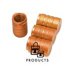 TT-products ventieldoppen 3-rings Orange aluminium 4 stuks, Ophalen of Verzenden, Nieuw