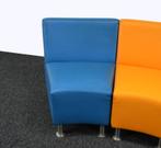 Ahrend Wachtkamerbank Blauw, Ophalen of Verzenden, Gebruikt