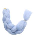 Jumbo Braids Hairextentions Color 60cm Licht Blauw, Sieraden, Tassen en Uiterlijk, Uiterlijk | Haarverzorging, Verzenden, Nieuw