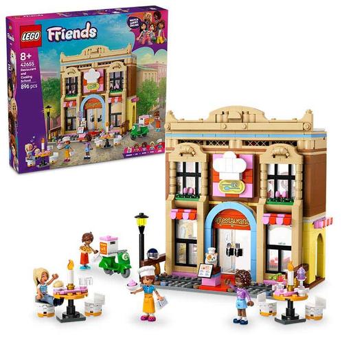 LEGO Friends - Restaurant and Cooking School 42655, Kinderen en Baby's, Speelgoed | Duplo en Lego, Ophalen of Verzenden