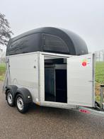 Nieuwstaat vol-alu Bockmann 2 paards!, Ophalen, Zo goed als nieuw, Aluminium, 2-paards trailer