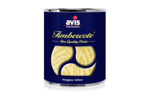 Avis timbercote blank 1 liter, zijdeglans, Doe-het-zelf en Verbouw, Verf, Beits en Lak, Nieuw, Verzenden