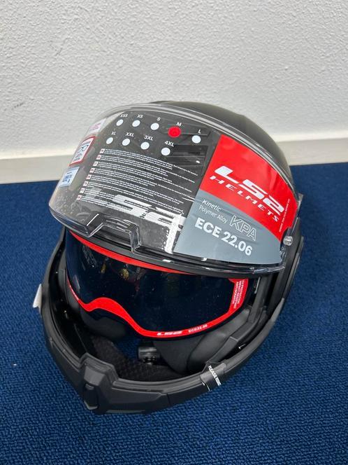 Motorhelm Advant LS2 FF906 solid matt black maat M, Motoren, Kleding | Motorhelmen, Nieuw met kaartje, Verzenden