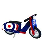 KiddiMoto Scooter Loopfiets Blauw Target (Merken, Fietsen), Ophalen of Verzenden, Nieuw
