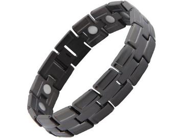 Veiling - Magnetische herenarmband van magnetisch roestvrij beschikbaar voor biedingen