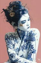 NYX - La Geisha au souffle d’or, Antiek en Kunst