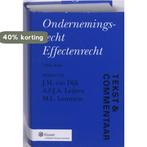 Tekst & Commentaar Ondernemingsrecht en Effectenrecht /, Boeken, Verzenden, Gelezen